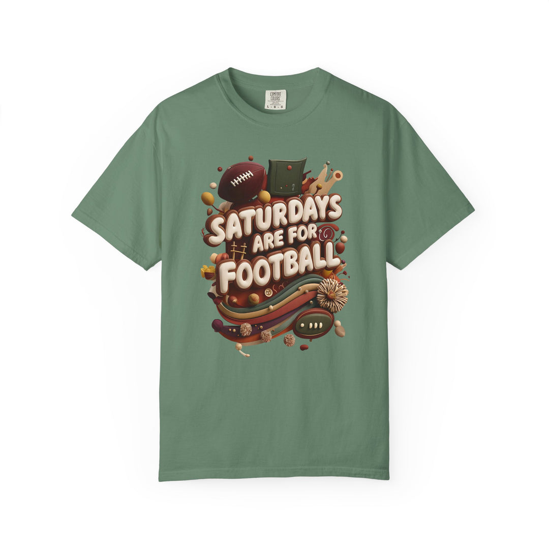 Saturdays Are For Football TShirt College Game Day Tee for Football Fans- Ten & Timber