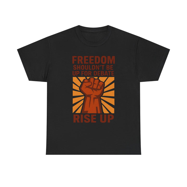 Bold Justice Statement Tee, Protester Shirt for Activists & Human Rights Supporters