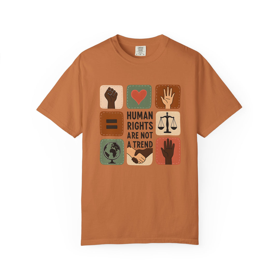 Human Rights Are Not a Trend TShirt  Social Justice Graphic Tee Equality Activist Shirt ProHuman Rights Unisex Top