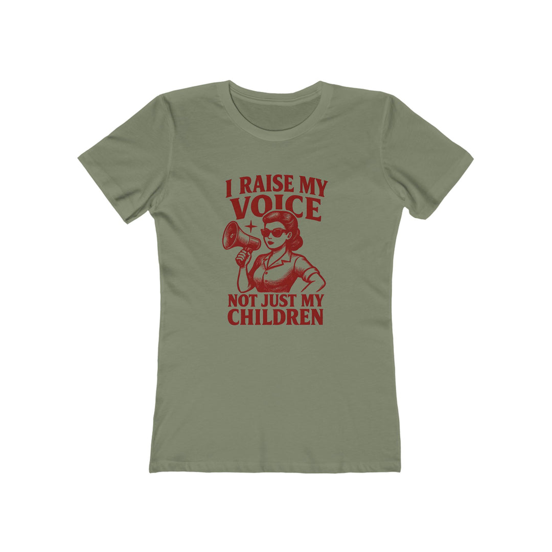 I Raise My Voice T-Shirt | Feminist Activist Empowerment Graphic Tee- Ten & Timber