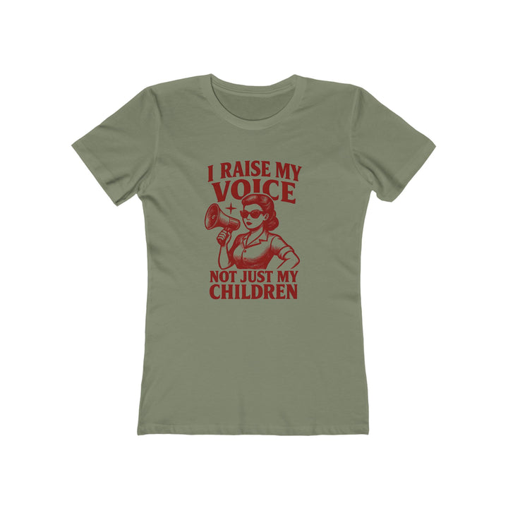 I Raise My Voice T-Shirt | Feminist Activist Empowerment Graphic Tee- Ten & Timber