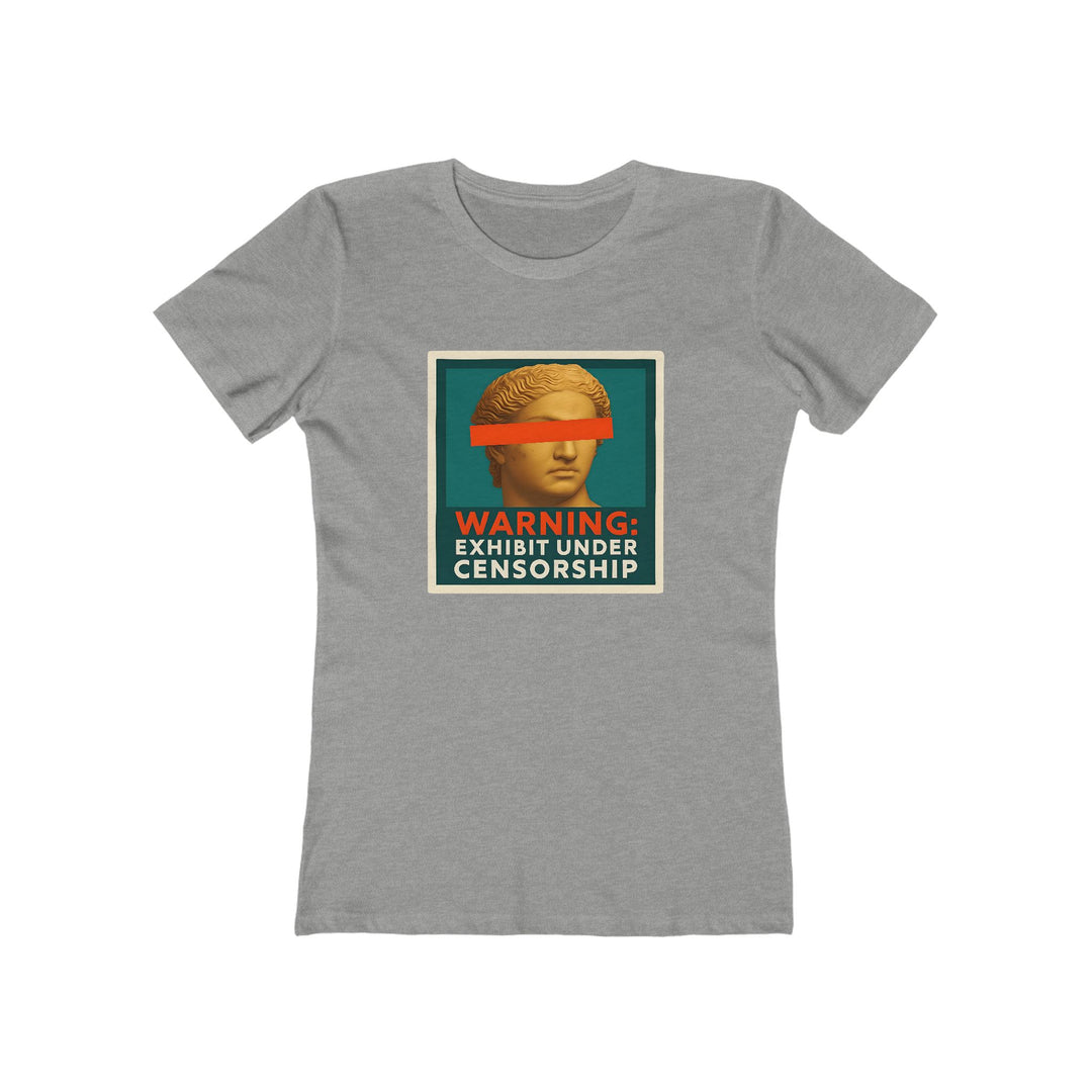 Exhibit Under Censorship T-Shirt | Bold Activist Free Speech Graphic Tee- Ten & Timber