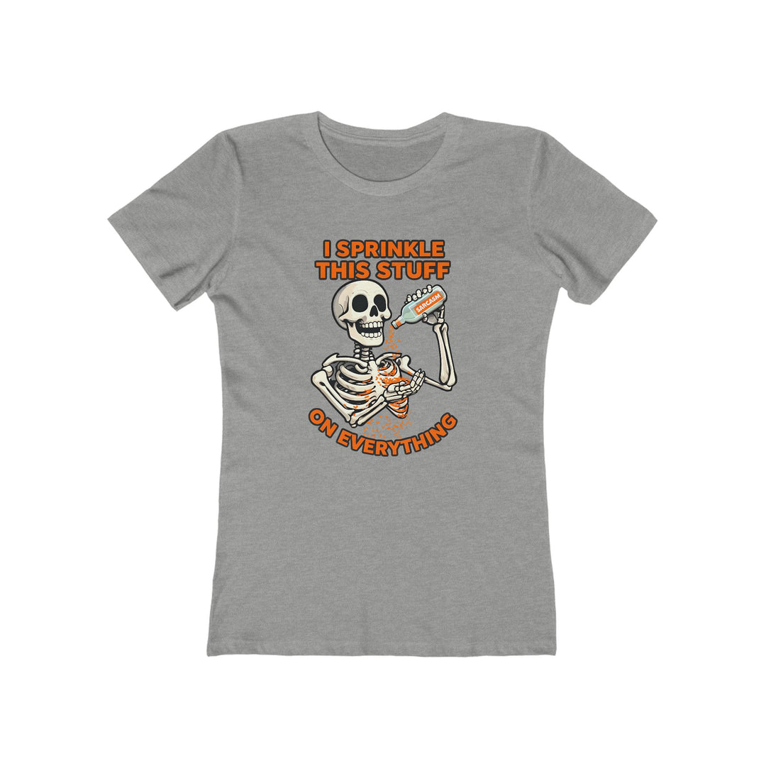 Sarcasm Skeleton T-Shirt | Funny Graphic Tee with Skeleton & Humor- Ten & Timber