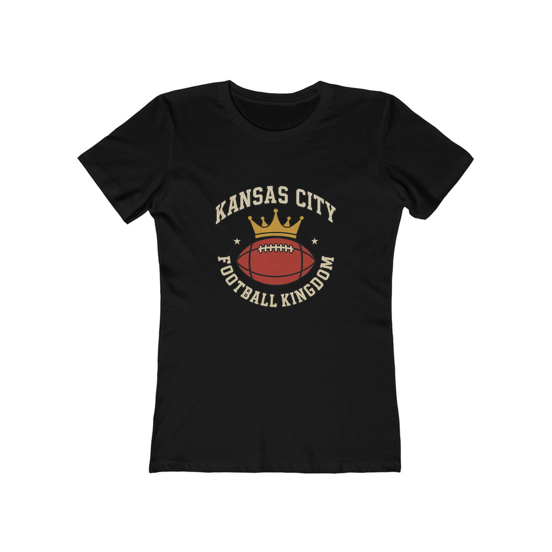 Kansas City Football Kingdom T-Shirt | KC Game Day Tee for Fans- Ten & Timber