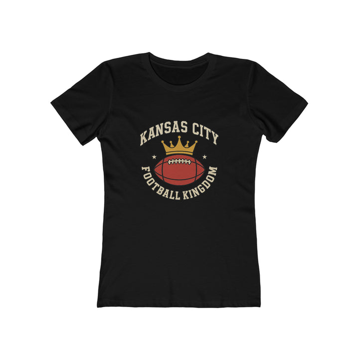 Kansas City Football Kingdom T-Shirt | KC Game Day Tee for Fans- Ten & Timber