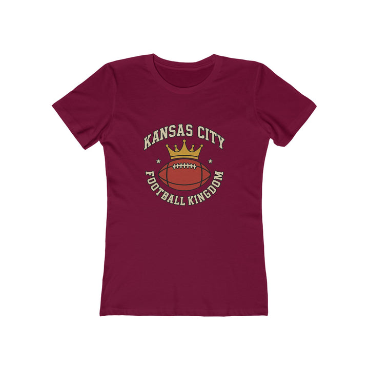 Kansas City Football Kingdom T-Shirt | KC Game Day Tee for Fans- Ten & Timber