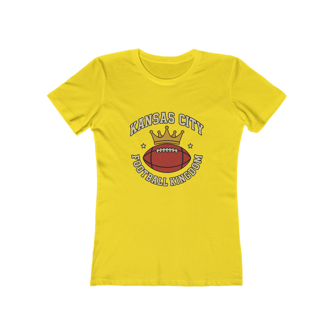Kansas City Football Kingdom T-Shirt | KC Game Day Tee for Fans- Ten & Timber