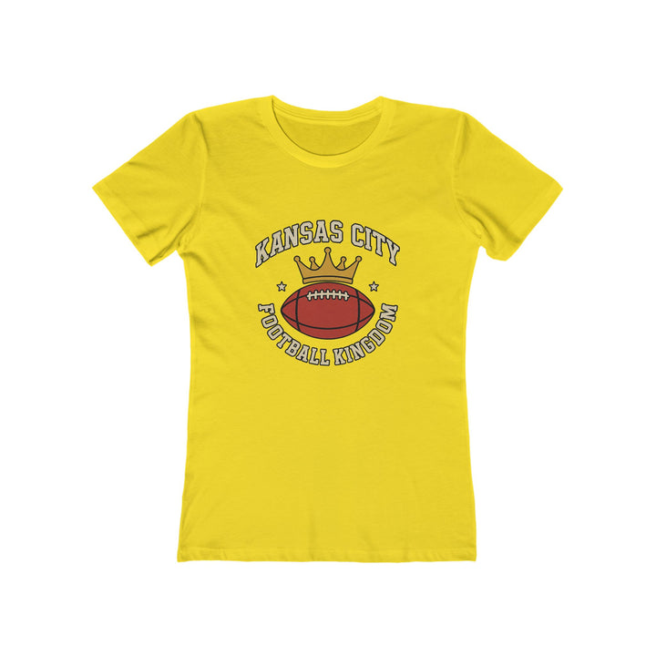 Kansas City Football Kingdom T-Shirt | KC Game Day Tee for Fans- Ten & Timber
