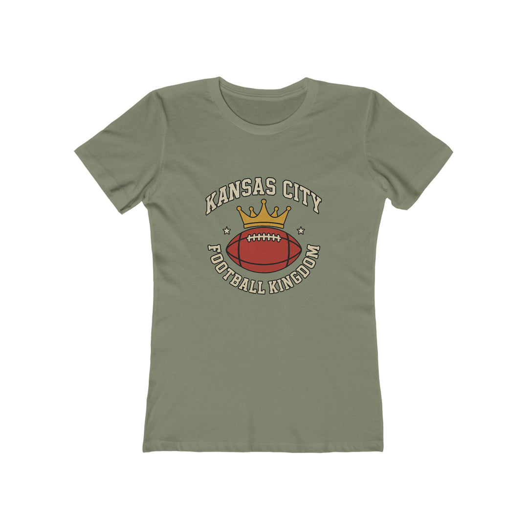 Kansas City Football Kingdom T-Shirt | KC Game Day Tee for Fans- Ten & Timber