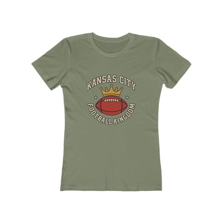 Kansas City Football Kingdom T-Shirt | KC Game Day Tee for Fans- Ten & Timber