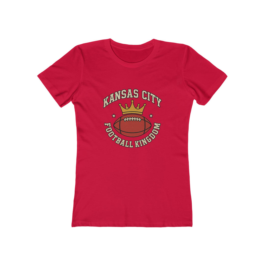 Kansas City Football Kingdom T-Shirt | KC Game Day Tee for Fans- Ten & Timber