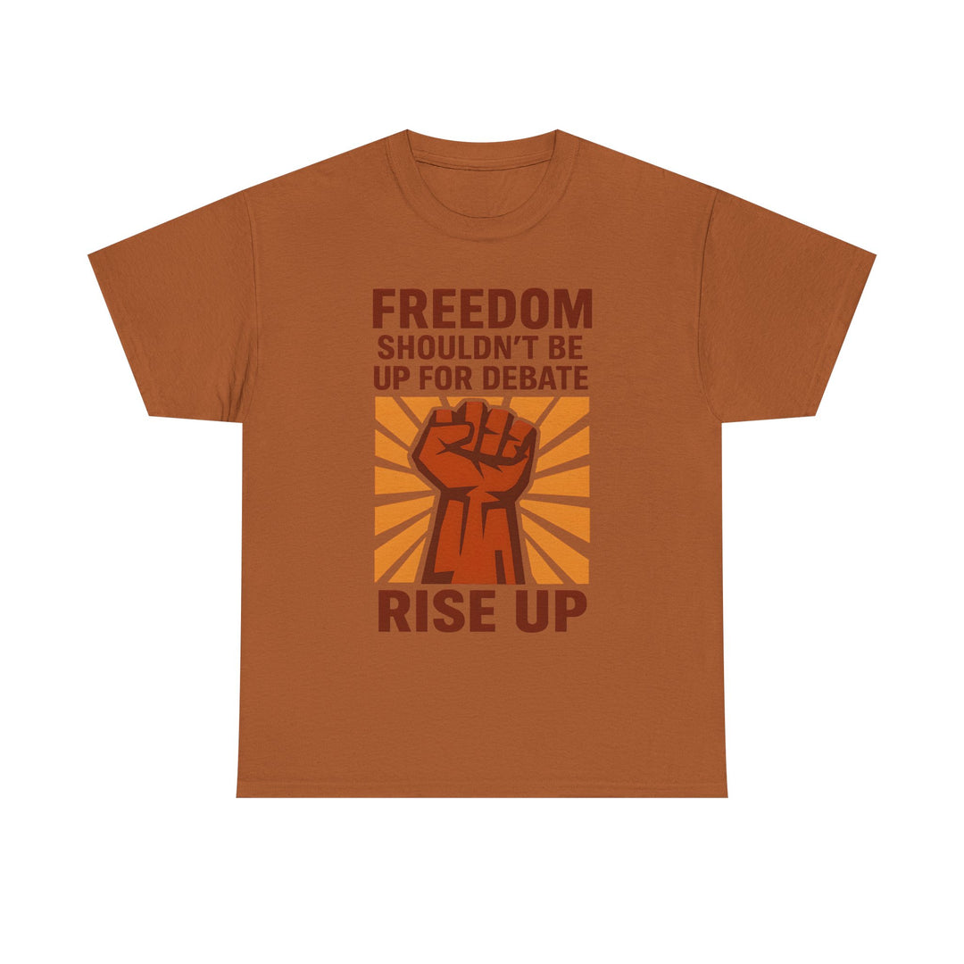 Bold Justice Statement Tee, Protester Shirt for Activists & Human Rights Supporters