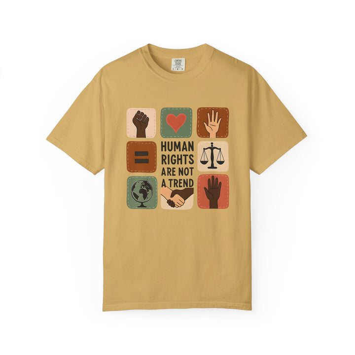 Human Rights Are Not a Trend TShirt  Social Justice Graphic Tee Equality Activist Shirt ProHuman Rights Unisex Top