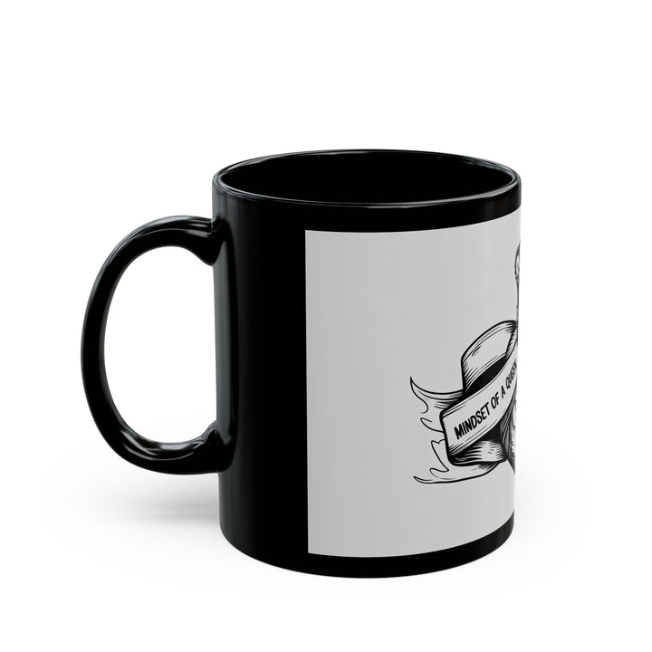 Mindset of a Queen Mug – Heart of a Revolution Coffee Cup, Empowerment Gift for Women, Crown & Heart Design, Feminist Mug- Ten & Timber