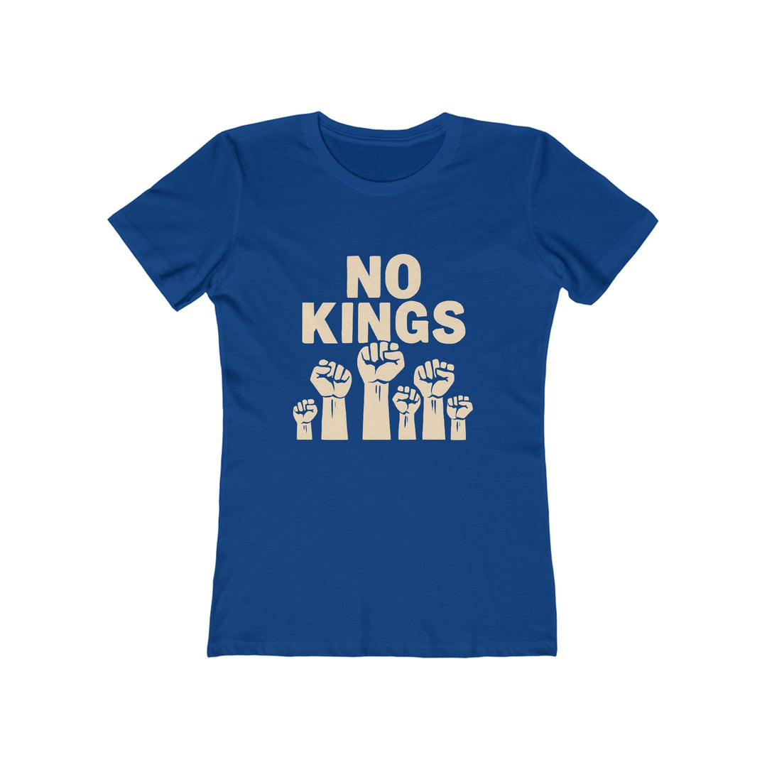 No Kings Women’s T-Shirt | Feminist Activist Graphic Tee- Ten & Timber