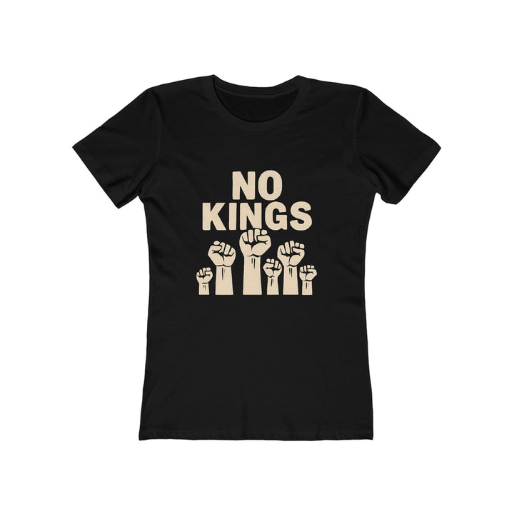 No Kings Women’s T-Shirt | Feminist Activist Graphic Tee- Ten & Timber