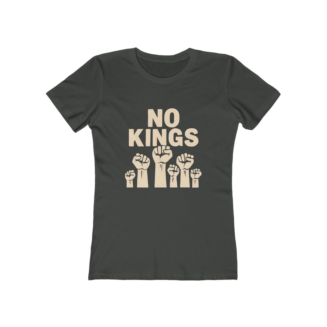 No Kings Women’s T-Shirt | Feminist Activist Graphic Tee- Ten & Timber