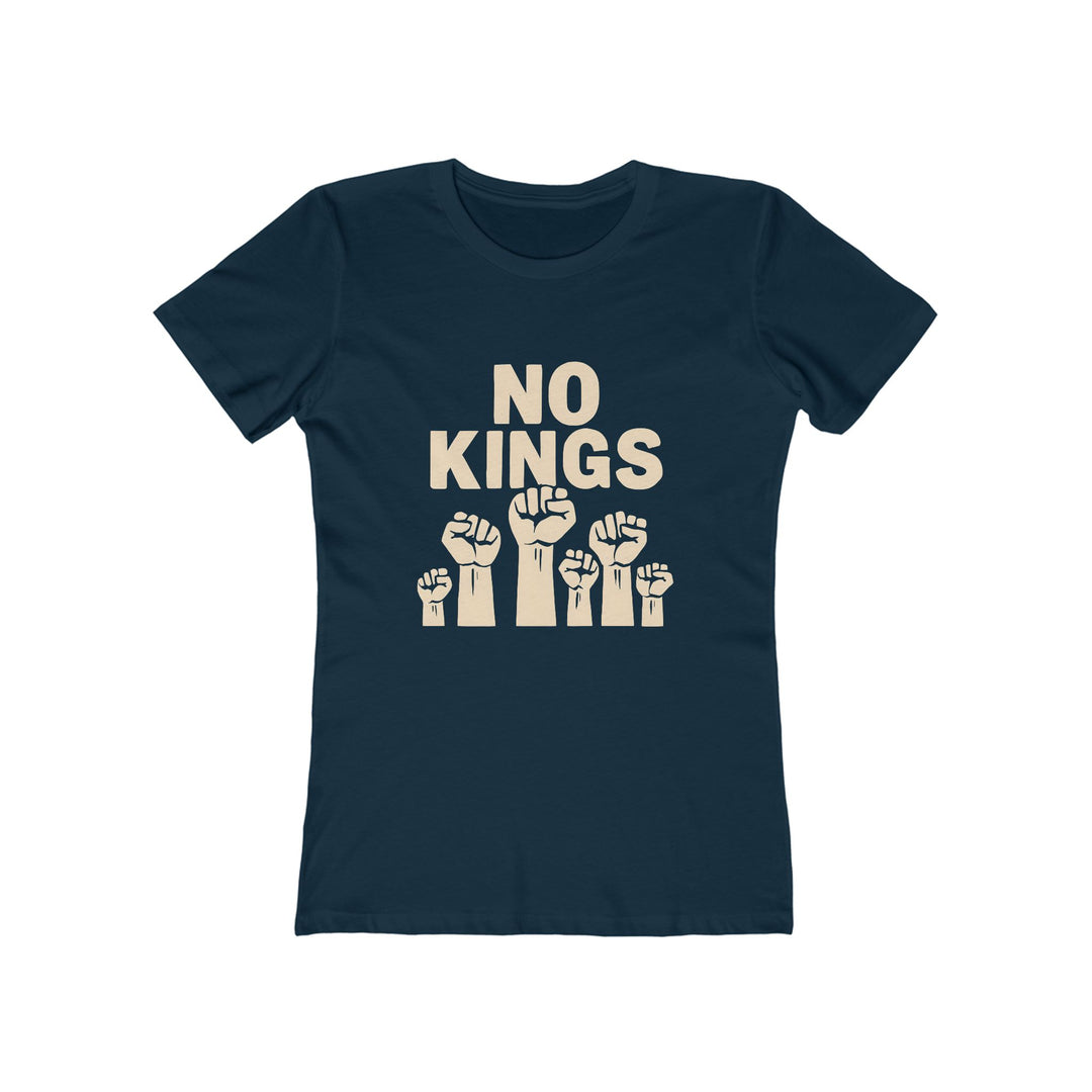 No Kings Women’s T-Shirt | Feminist Activist Graphic Tee- Ten & Timber