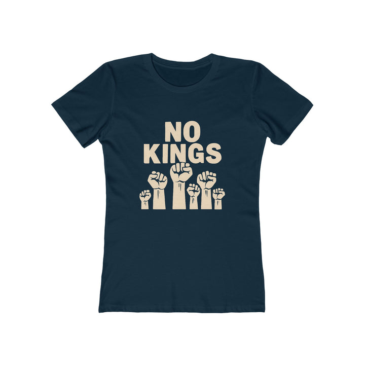 No Kings Women’s T-Shirt | Feminist Activist Graphic Tee- Ten & Timber