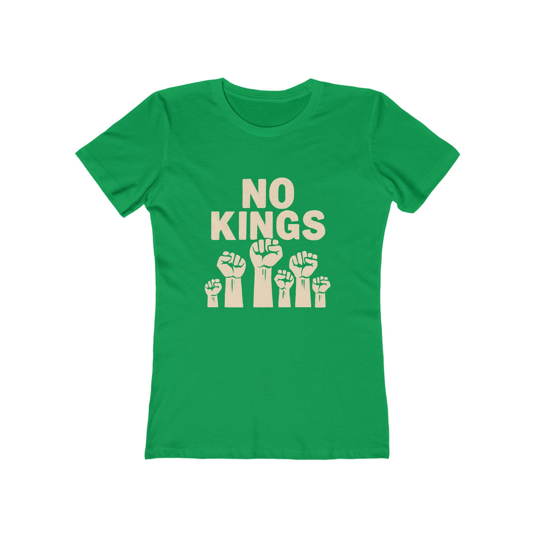 No Kings Women’s T-Shirt | Feminist Activist Graphic Tee- Ten & Timber