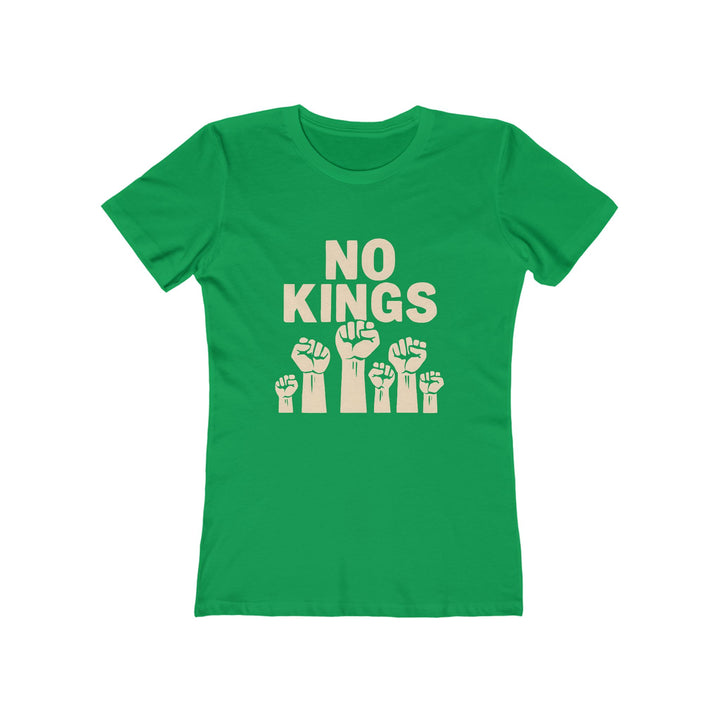 No Kings Women’s T-Shirt | Feminist Activist Graphic Tee- Ten & Timber