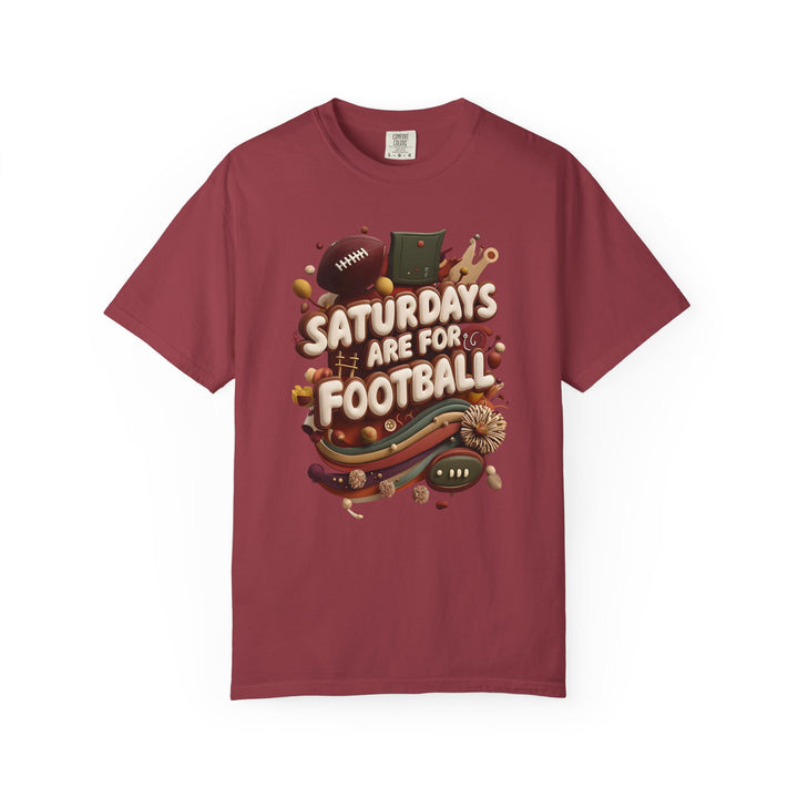 Saturdays Are For Football TShirt College Game Day Tee for Football Fans- Ten & Timber