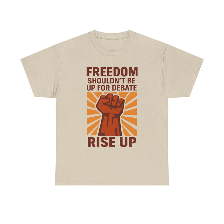 Bold Justice Statement Tee, Protester Shirt for Activists & Human Rights Supporters