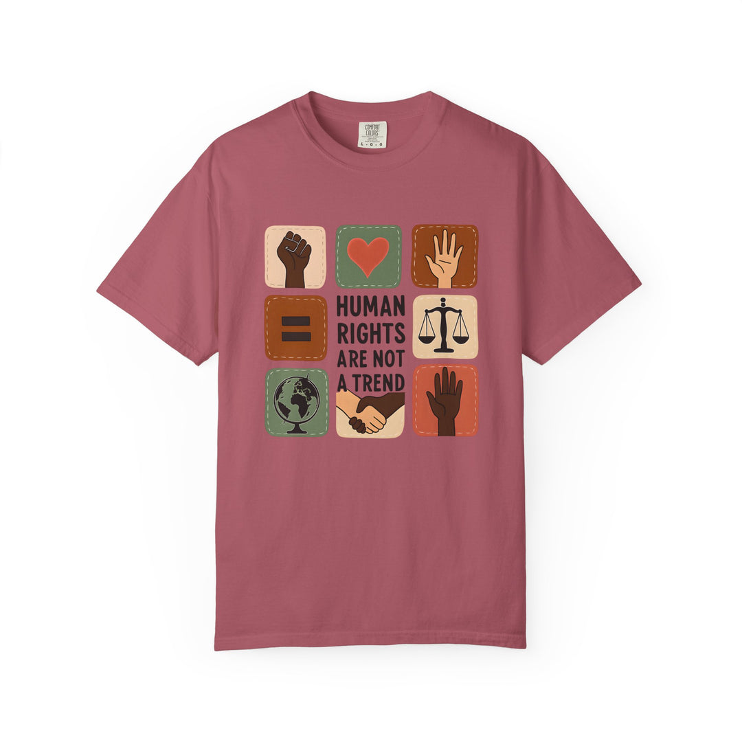 Human Rights Are Not a Trend TShirt  Social Justice Graphic Tee Equality Activist Shirt ProHuman Rights Unisex Top