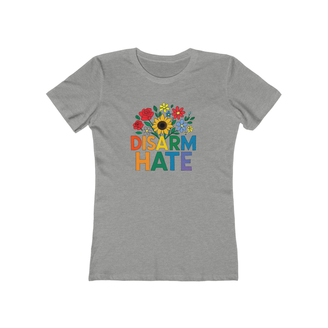 Disarm Hate Women’s T-Shirt – Pride Equality Graphic Tee, Feminist Activist Apparel- Ten & Timber