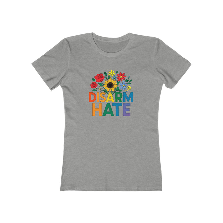 Disarm Hate Women’s T-Shirt – Pride Equality Graphic Tee, Feminist Activist Apparel- Ten & Timber