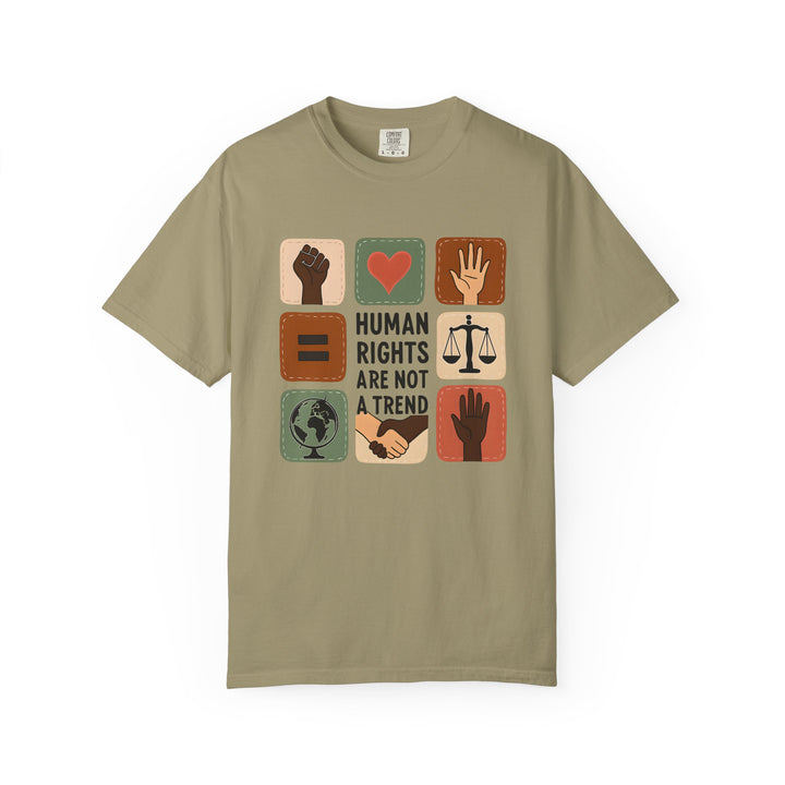 Human Rights Are Not a Trend TShirt  Social Justice Graphic Tee Equality Activist Shirt ProHuman Rights Unisex Top