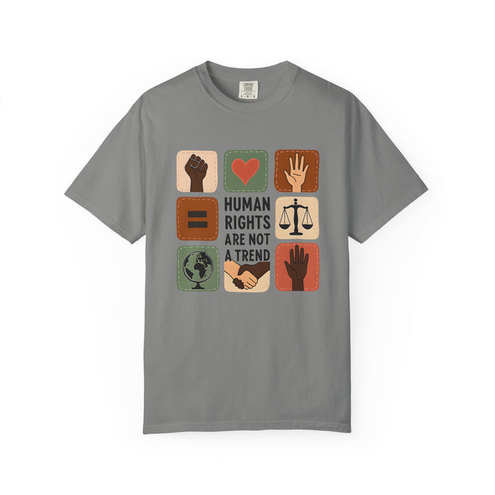 Human Rights Are Not a Trend TShirt  Social Justice Graphic Tee Equality Activist Shirt ProHuman Rights Unisex Top