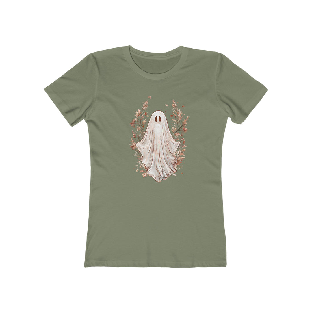 Boho Ghost T-Shirt | Spooky Cute Halloween Shirt for Fall- Ten & Timber