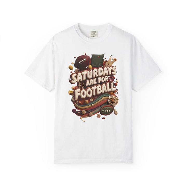 Saturdays Are For Football TShirt College Game Day Tee for Football Fans- Ten & Timber