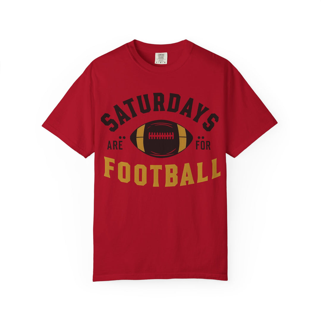 Saturdays Are for Football T-Shirt College Game Day Tee for Fans- Ten & Timber