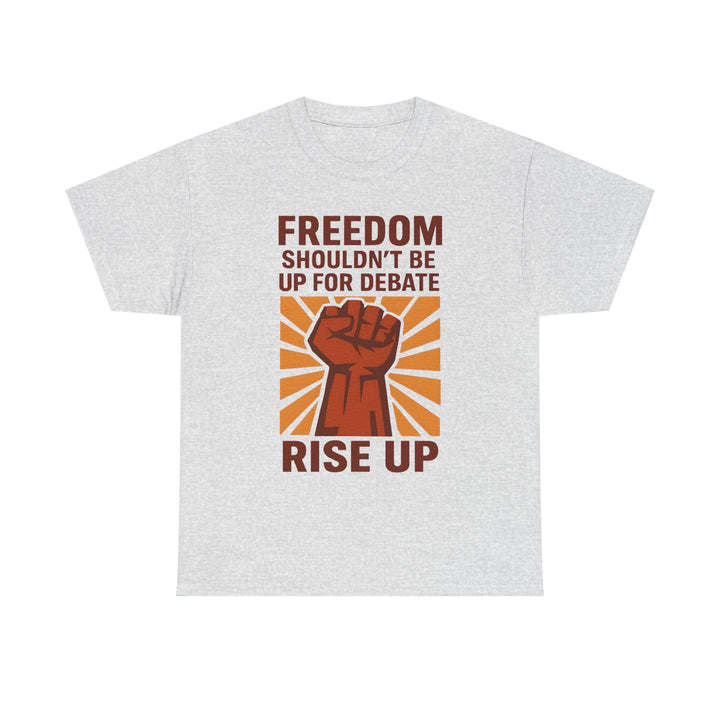 Bold Justice Statement Tee, Protester Shirt for Activists & Human Rights Supporters