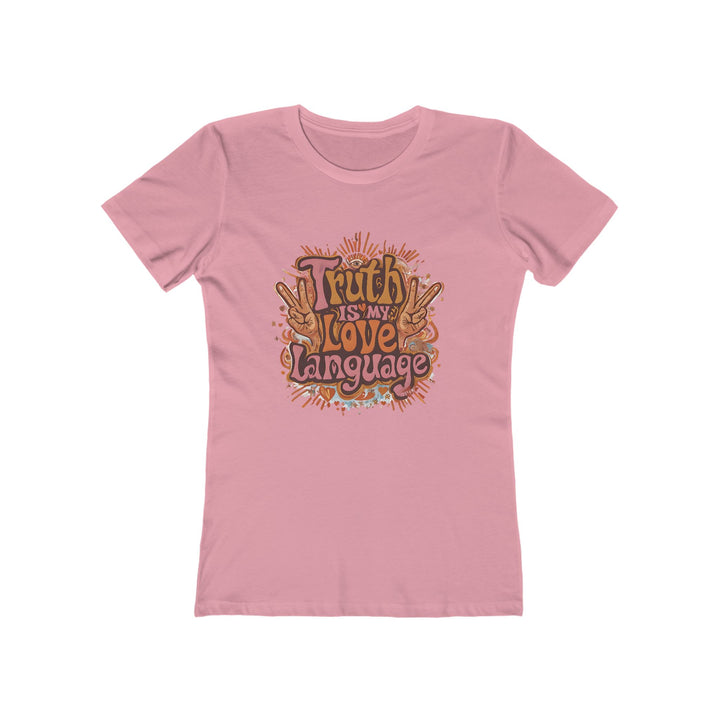 Truth Is My Love Language T-Shirt | Retro Peace Activist Graphic Tee