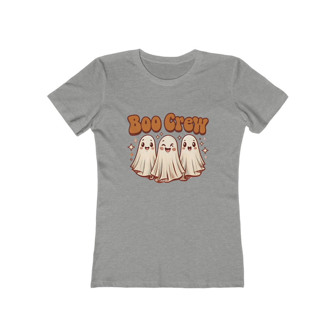 Boo Crew T-Shirt | Cute Ghost Halloween Graphic Tee- Ten & Timber
