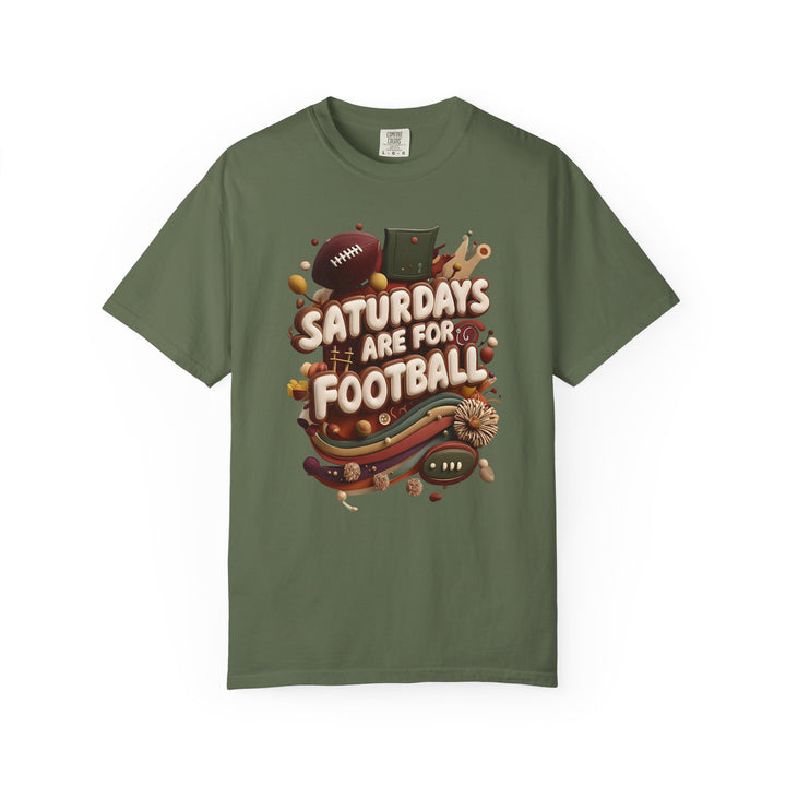 Saturdays Are For Football TShirt College Game Day Tee for Football Fans