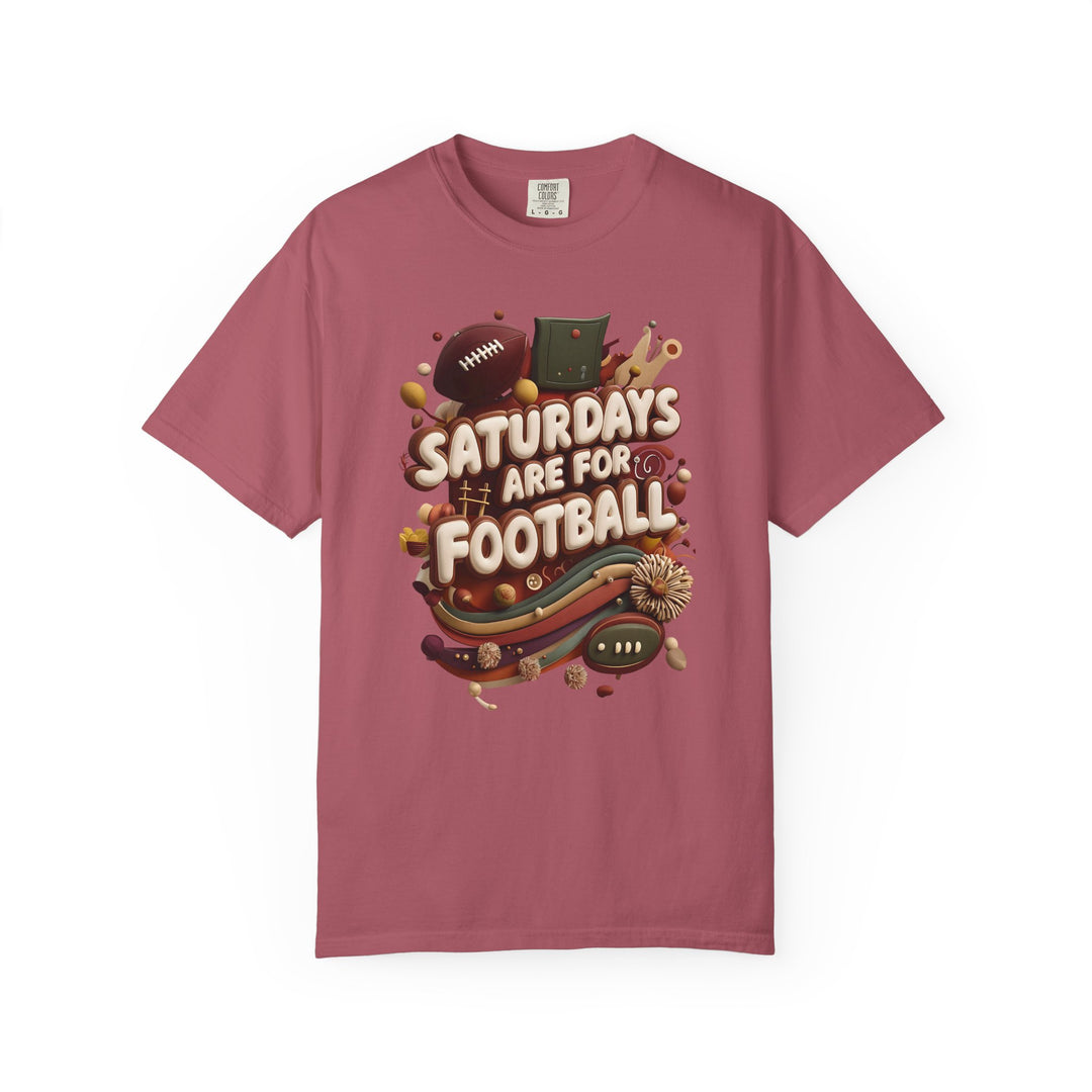 Saturdays Are For Football TShirt College Game Day Tee for Football Fans- Ten & Timber