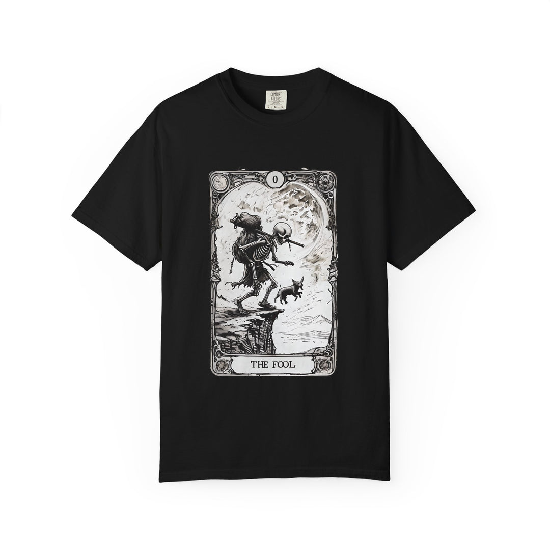 Tarot-Inspired Graphic T-Shirt, Unisex Tee, Bohemian Style Top, Perfect for Tarot Lovers, Casual Wear, Gift for Spiritual Seekers- Ten & Timber