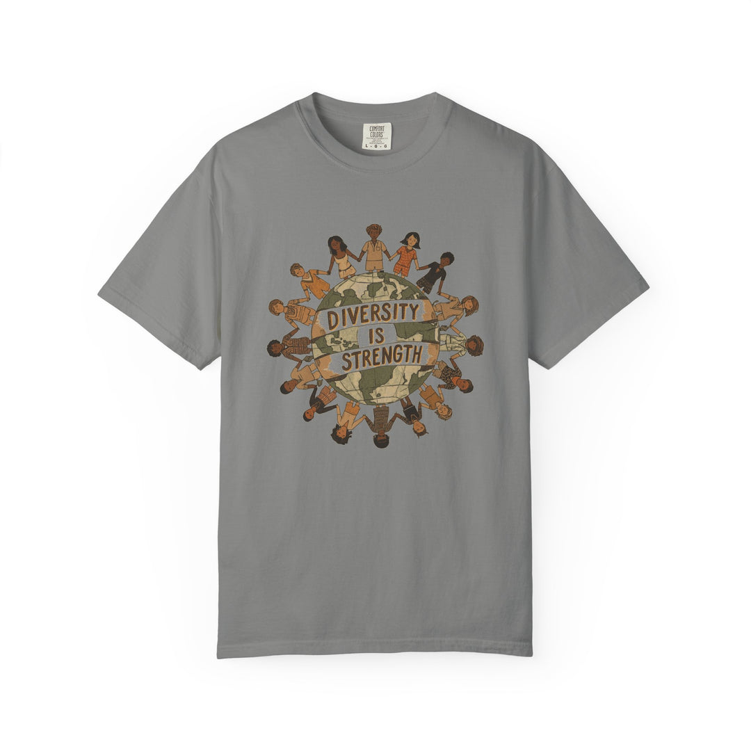 Diversity Is Strength T-Shirt | Equality & Unity Activist Graphic Tee- Ten & Timber