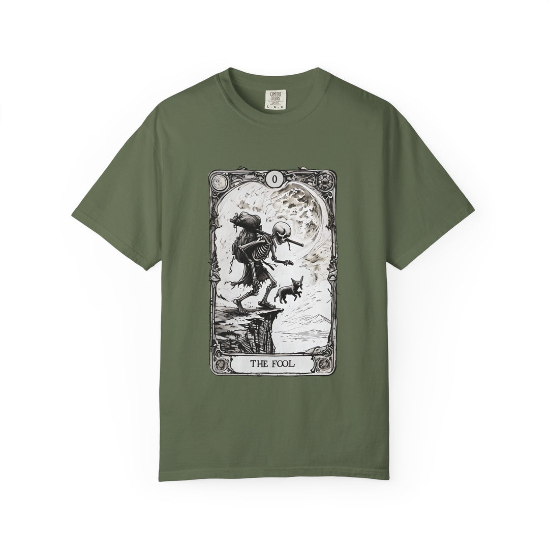 Tarot-Inspired Graphic T-Shirt, Unisex Tee, Bohemian Style Top, Perfect for Tarot Lovers, Casual Wear, Gift for Spiritual Seekers