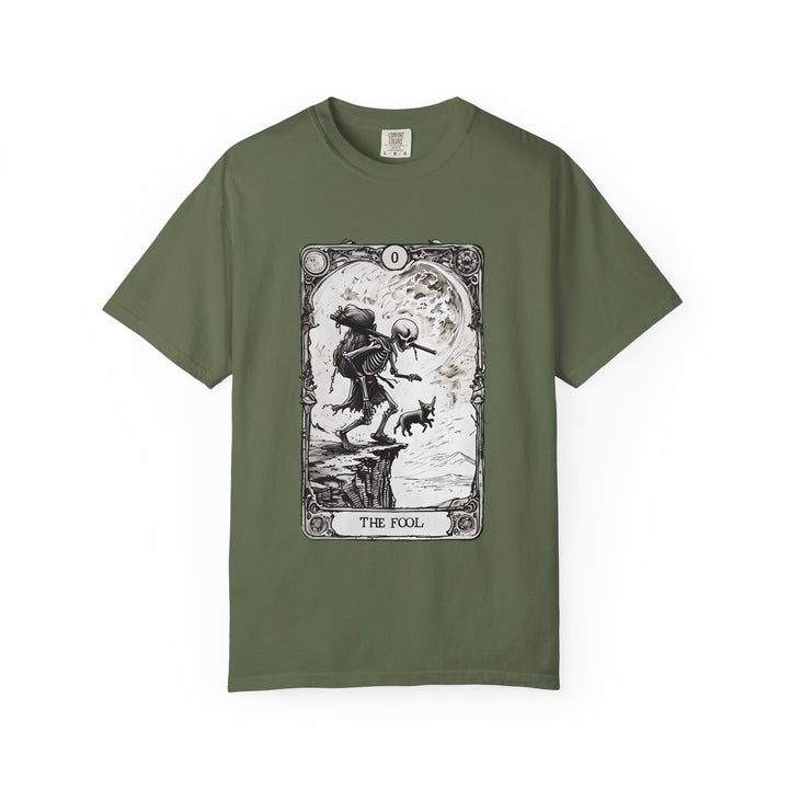 Tarot-Inspired Graphic T-Shirt, Unisex Tee, Bohemian Style Top, Perfect for Tarot Lovers, Casual Wear, Gift for Spiritual Seekers