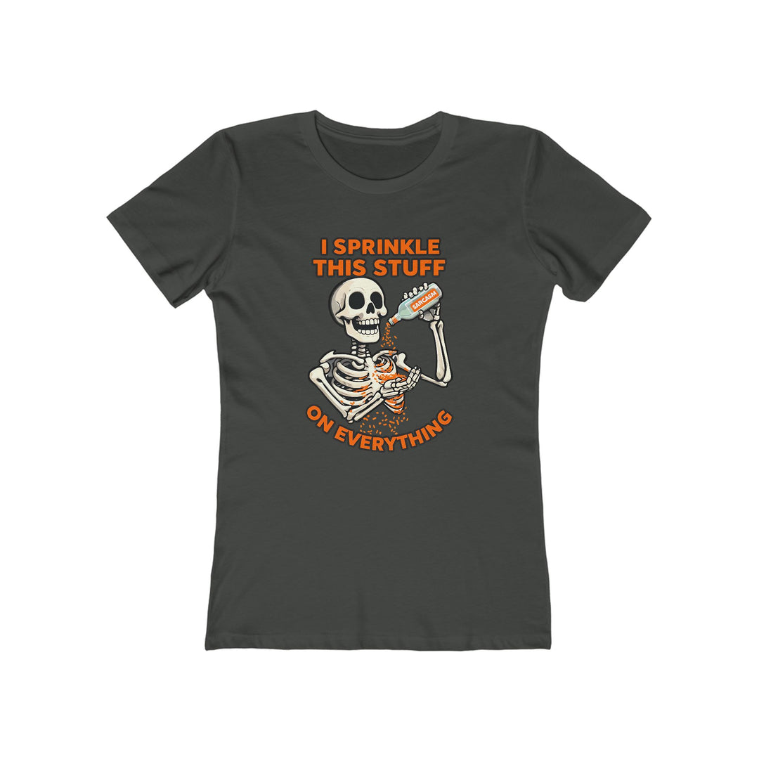 Sarcasm Skeleton T-Shirt | Funny Graphic Tee with Skeleton & Humor- Ten & Timber