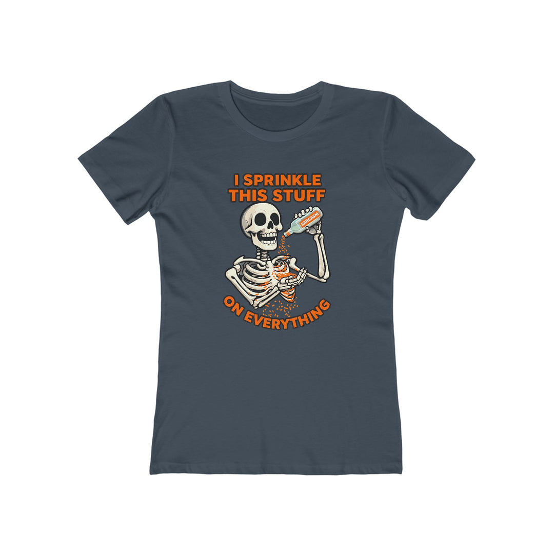 Sarcasm Skeleton T-Shirt | Funny Graphic Tee with Skeleton & Humor- Ten & Timber