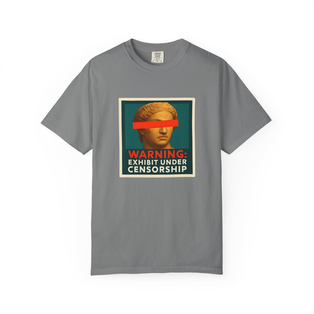 Exhibit Under Censorship T-Shirt | Bold Activist Graphic Tee- Ten & Timber