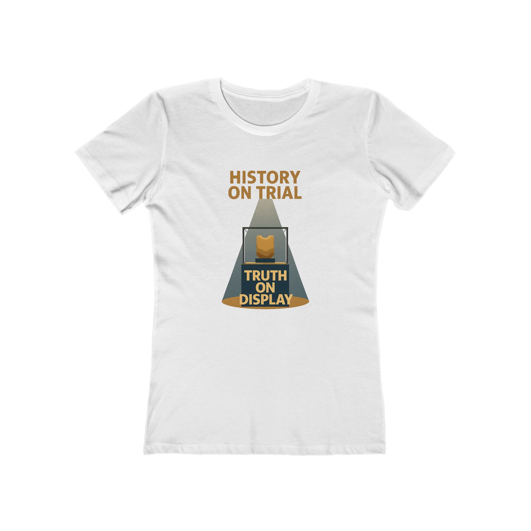 History On Trial T-Shirt | Truth On Display Activist Graphic Statement Tee- Ten & Timber