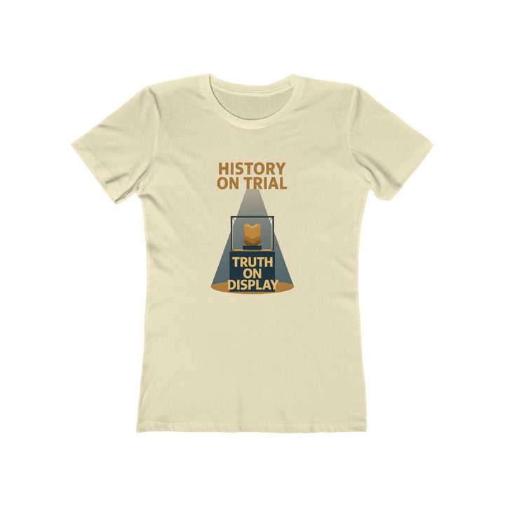 History On Trial T-Shirt | Truth On Display Activist Graphic Statement Tee- Ten & Timber