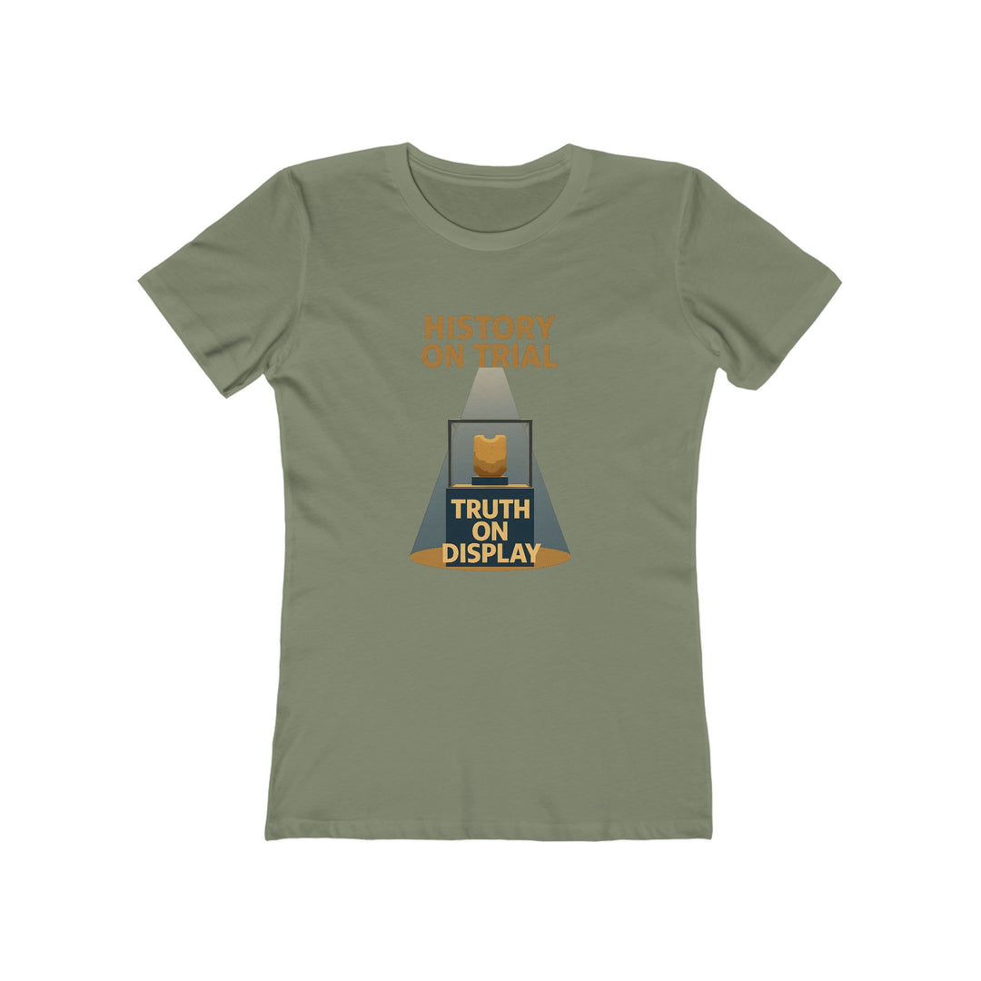 History On Trial T-Shirt | Truth On Display Activist Graphic Statement Tee- Ten & Timber